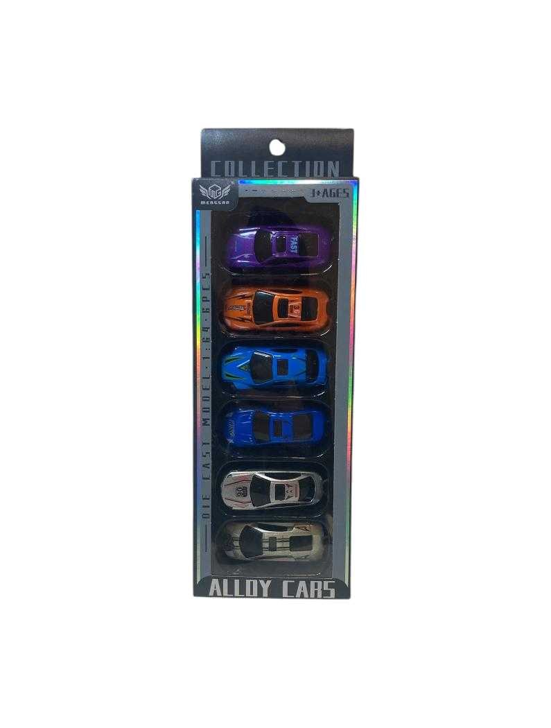 AUTITOS METALICOS X 6 EN CAJA